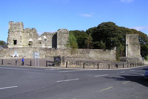 A ruinous castle