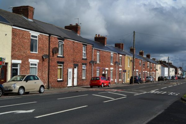 Row of terraced houses