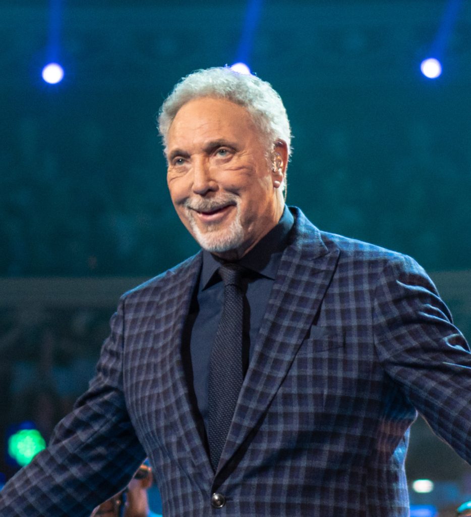 Tom Jones performing